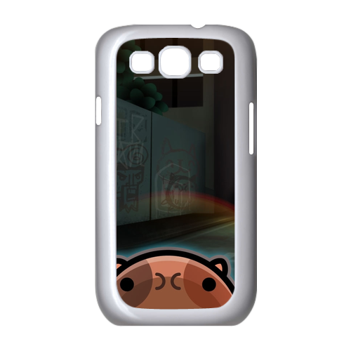 cartoon city life Case for Samsung Galaxy S3 I9300