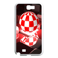 baseball white & red Case for Samsung Galaxy Note 2 N7100