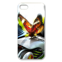 Butterfly on the car Case for Iphone 5