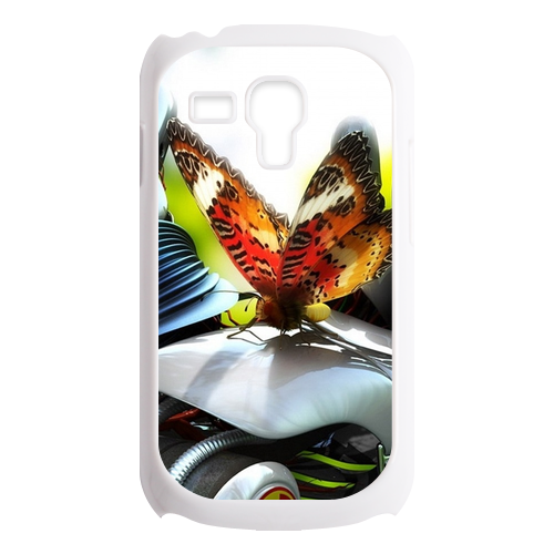 Butterfly on the car Custom Cases for Samsung Galaxy SIII mini i8190