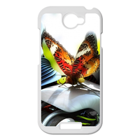 Butterfly on the car Personalized Case for HTC ONE S