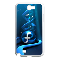 letters blue ball Case for Samsung Galaxy Note 2 N7100