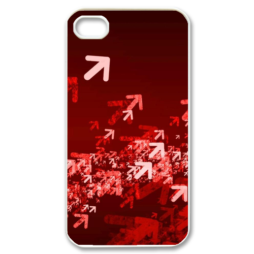 red arrow Case for iPhone 4,4S