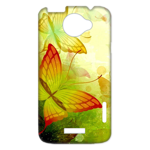yellow butterflies Case for HTC One X +