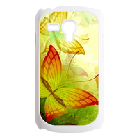 yellow butterflies Custom Cases for Samsung Galaxy SIII mini i8190
