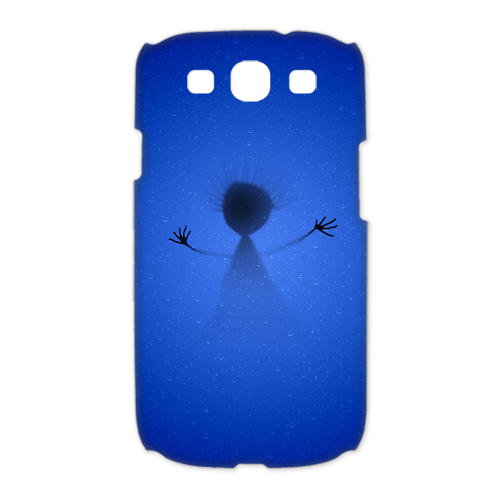 blue rain Case for Samsung Galaxy S3 I9300 (3D)