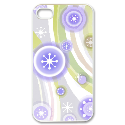 circle pattern Case for iPhone 4,4S