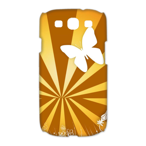 free butterfly Case for Samsung Galaxy S3 I9300 (3D)