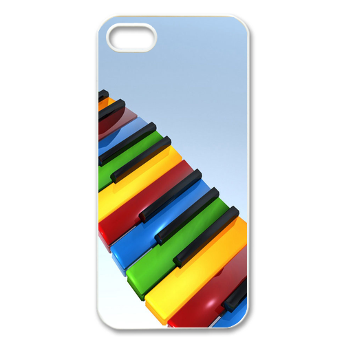 piano keys Case for Iphone 5