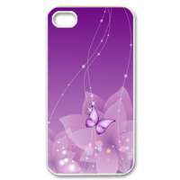 romantic flowers dance Case for iPhone 4,4S