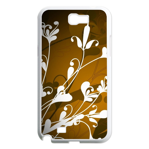 white flowers Case for Samsung Galaxy Note 2 N7100