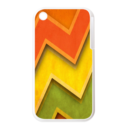 colorful  waves Personalized Cases for the IPhone 3