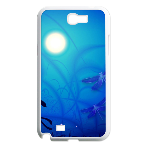 moonlight and dragonfly Case for Samsung Galaxy Note 2 N7100