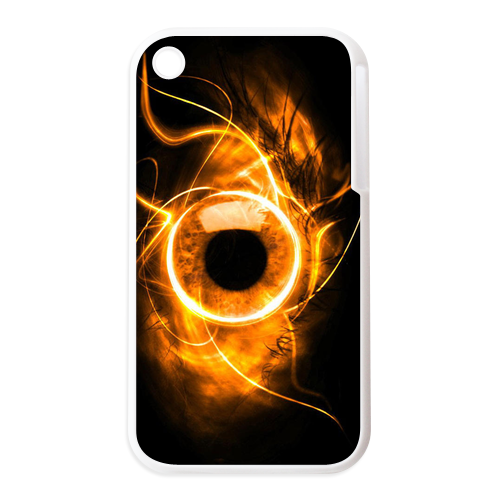 the eye with fire Personalized Cases for the IPhone 3