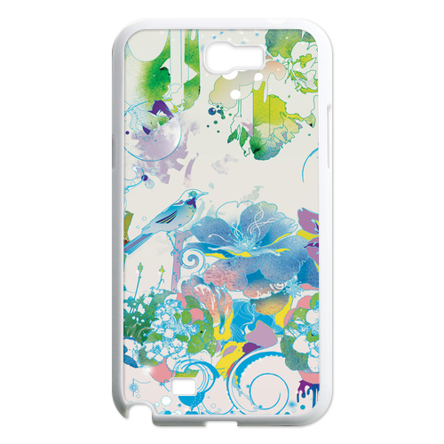 spring picture with birds Case for Samsung Galaxy Note 2 N7100