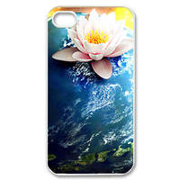 the lotus on the earth Case for iPhone 4,4S