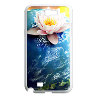 the lotus on the earth Case for Samsung Galaxy Note 2 N7100