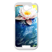 the lotus on the earth Personalized Case for HTC ONE S