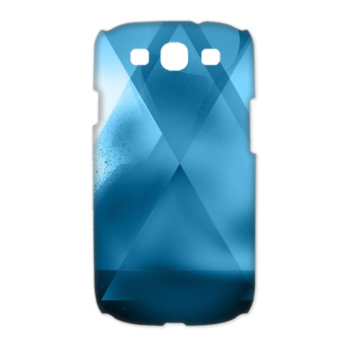 blue X Case for Samsung Galaxy S3 I9300 (3D)