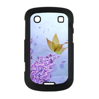 butterfly in the purple Case for BlackBerry Bold Touch 9900