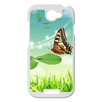 butterfly on the leaf Personalized Case for HTC ONE S
