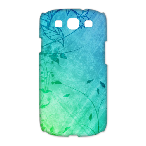 green leaf Case for Samsung Galaxy S3 I9300 (3D)