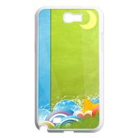 green  picture Case for Samsung Galaxy Note 2 N7100