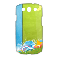green  picture Case for Samsung Galaxy S3 I9300 (3D)