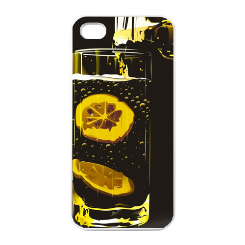 lemon juice Charging Case for Iphone 4