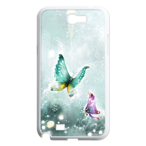 two butterflies Case for Samsung Galaxy Note 2 N7100