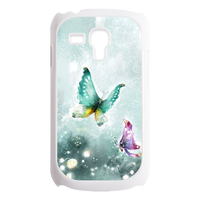 two butterflies Custom Cases for Samsung Galaxy SIII mini i8190