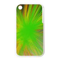 green cover Personalized Cases for the IPhone 3