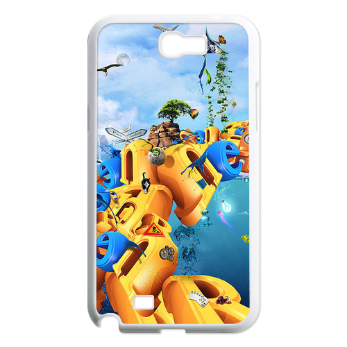 letters garden Case for Samsung Galaxy Note 2 N7100