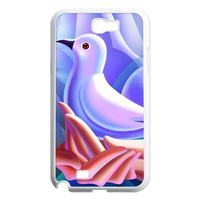 pigeon on the hands Case for Samsung Galaxy Note 2 N7100