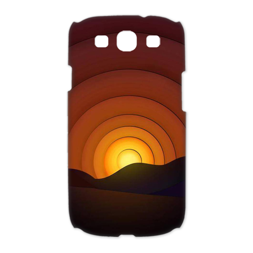 sunset Case for Samsung Galaxy S3 I9300 (3D)