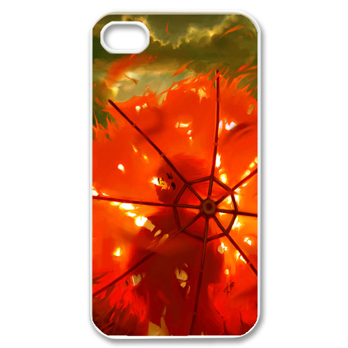 burning umbrella Case for iPhone 4,4S