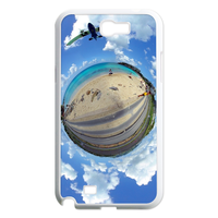 the earth with cloud Case for Samsung Galaxy Note 2 N7100