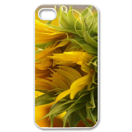 yellow flowers Case for iPhone 4,4S