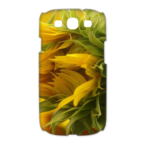 yellow flowers Case for Samsung Galaxy S3 I9300 (3D)