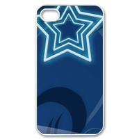 blue five stars Case for iPhone 4,4S