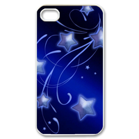 blue stars Case for iPhone 4,4S
