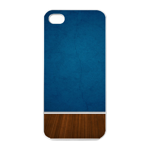 blue wall Charging Case for Iphone 4