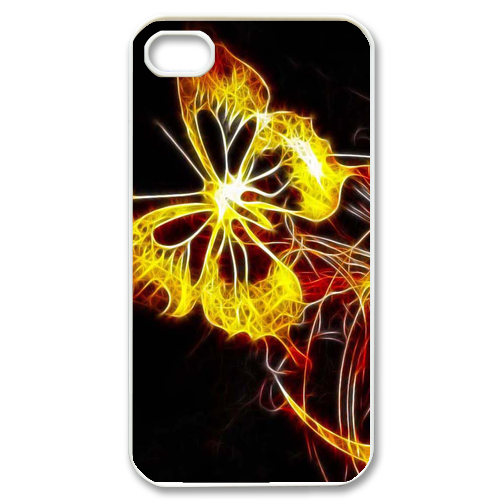 burning butterfly Case for iPhone 4,4S