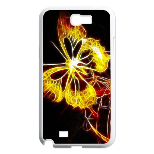 burning butterfly Case for Samsung Galaxy Note 2 N7100