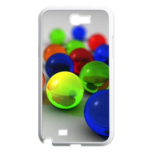 colorful roll ball Case for Samsung Galaxy Note 2 N7100