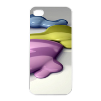 oil color Charging Case for Iphone 4