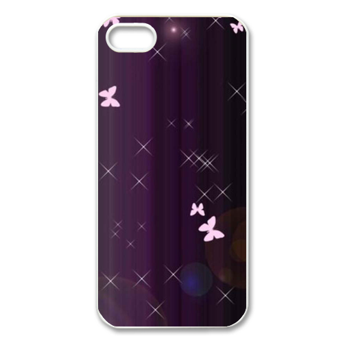 pink butterfly Case for Iphone 5