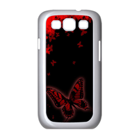 red butterflies Case for Samsung Galaxy S3 I9300