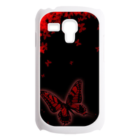 red butterflies Custom Cases for Samsung Galaxy SIII mini i8190