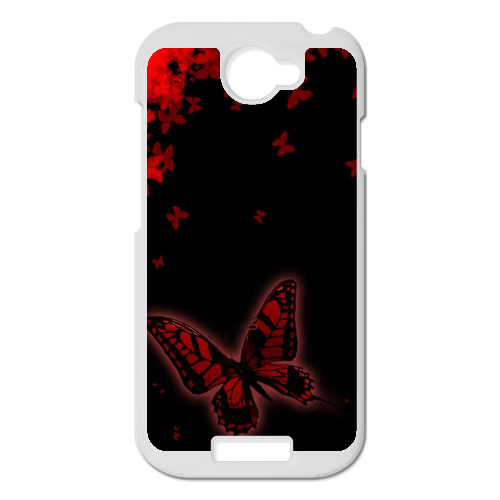 red butterflies Personalized Case for HTC ONE S